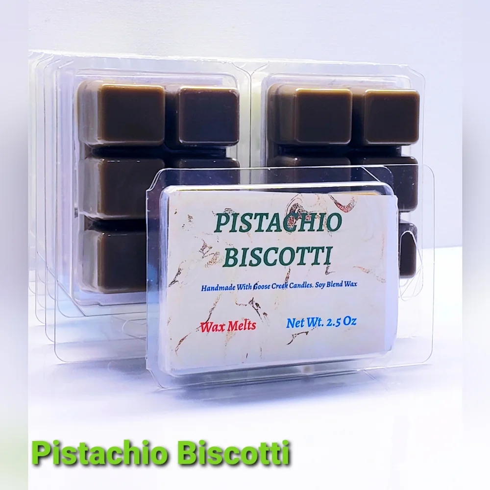 PISTACHIO BISCOTTI -Goose Creek Candle Wax Melts- $8 per pack